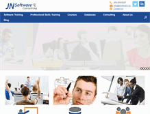Tablet Screenshot of jnsoftware.ca